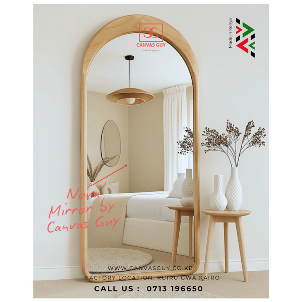 Nova Mirror | Bold Curve Full-Length Mirror (1800 × 900 mm)
