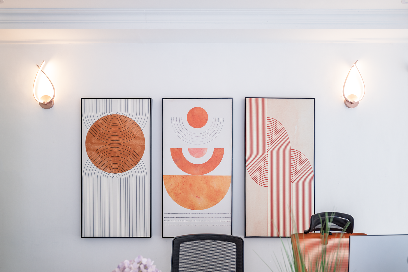 Pieces that make the room feel finished.