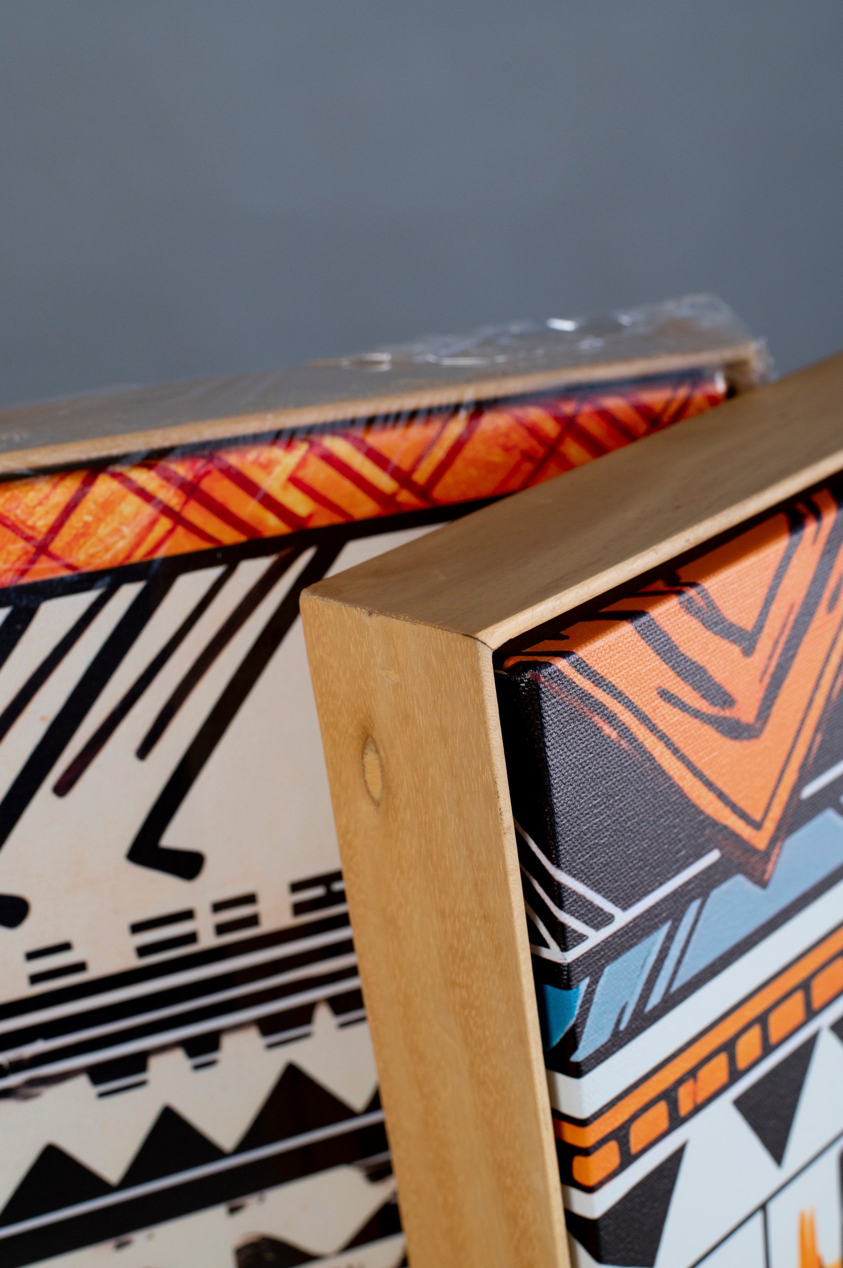 Canvas Guy wall art in a contemporary East African interior