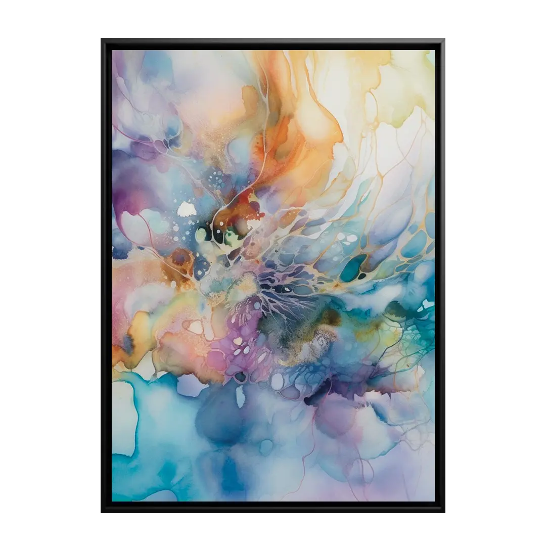 Diverse Canvas Guy Limited wall art, including abstract paintings and contemporary prints, featured in 'The Ultimate Guide to Choosing the Perfect Wall Art'