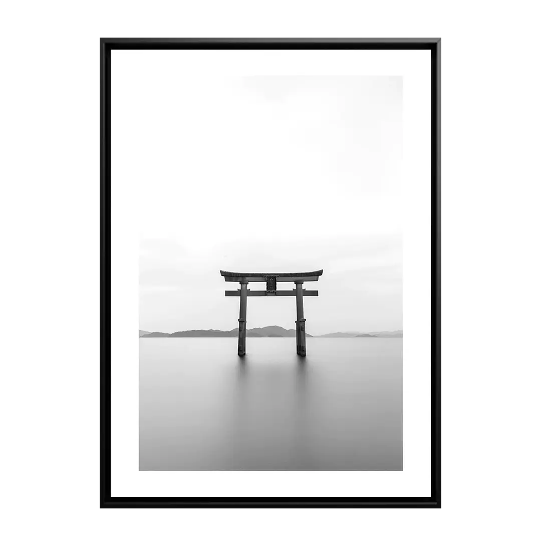 Diverse Canvas Guy Limited wall art, including abstract paintings and contemporary prints, featured in 'The Ultimate Guide to Choosing the Perfect Wall Art'Photography art black and white japanese theme