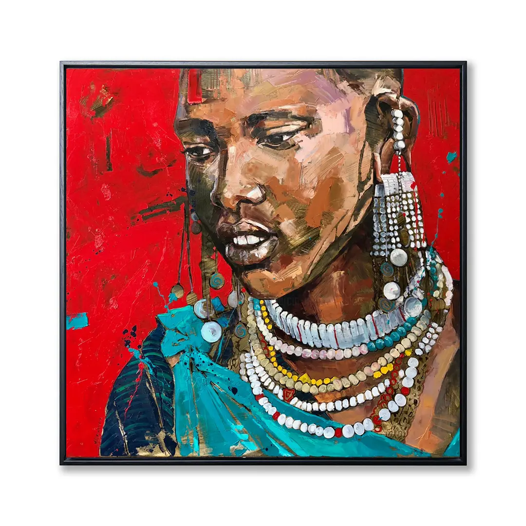 Stylized graphic of diverse Canvas Guy Limited wall art decor, ranging from abstract paintings to contemporary prints.