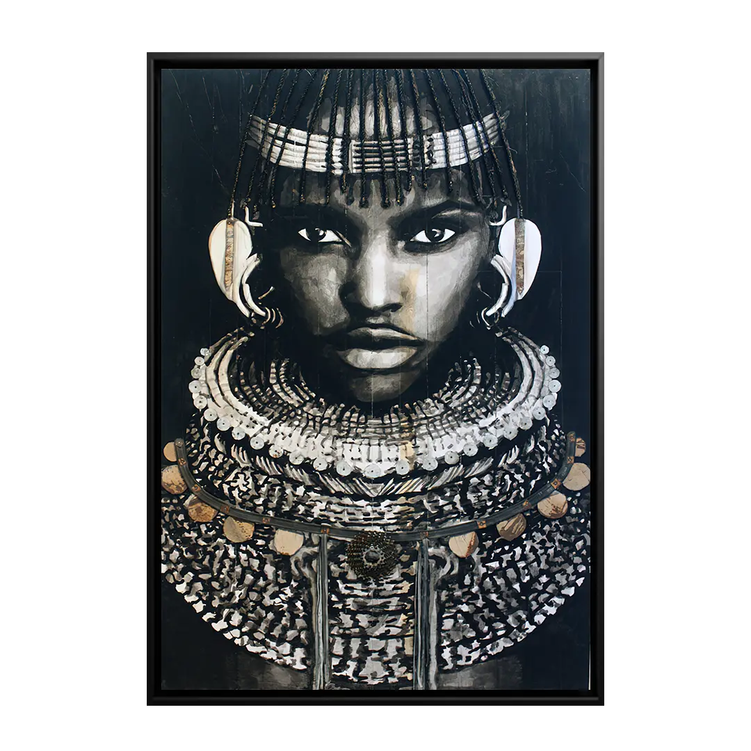 Canvas Guy Limited handcrafted wall art decor piece: canvas art showcasing intricate Kenyan craftsmanship and contemporary design.